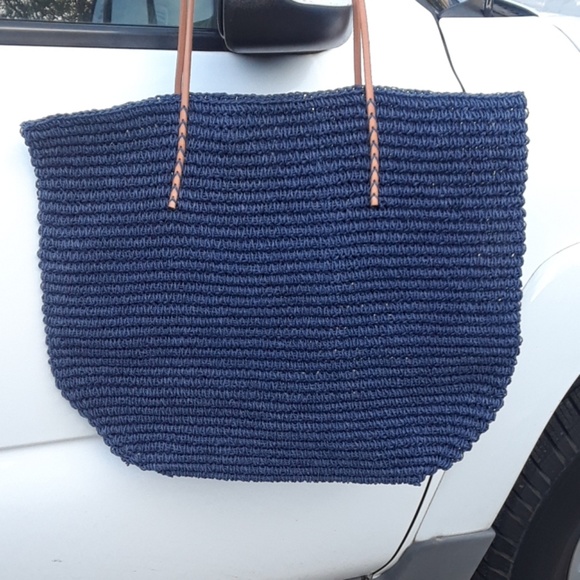 Merona blue tote Nwt - Picture 3 of 4